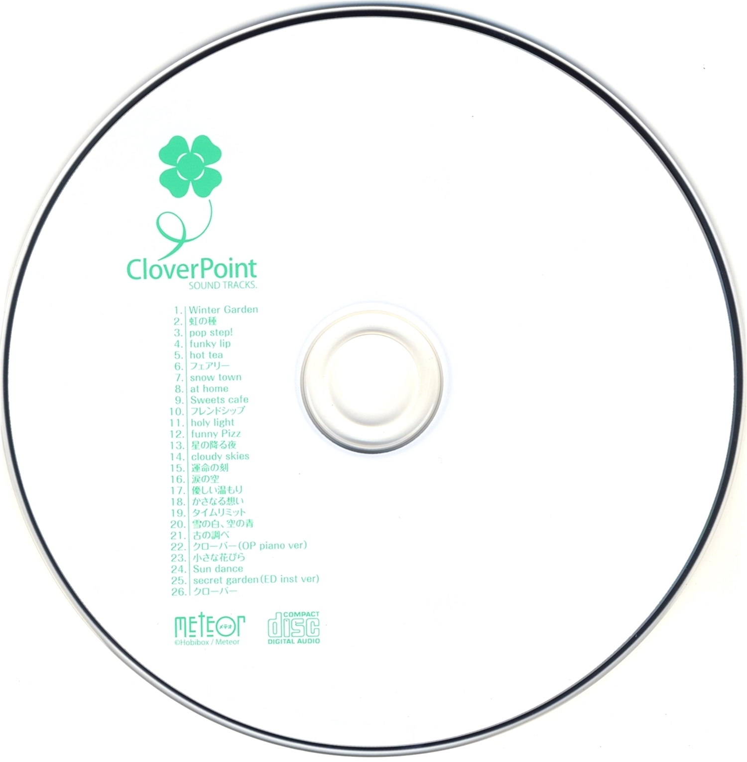 【WAV】ゲーム「Clover Point」Sound Tracks／Meteor