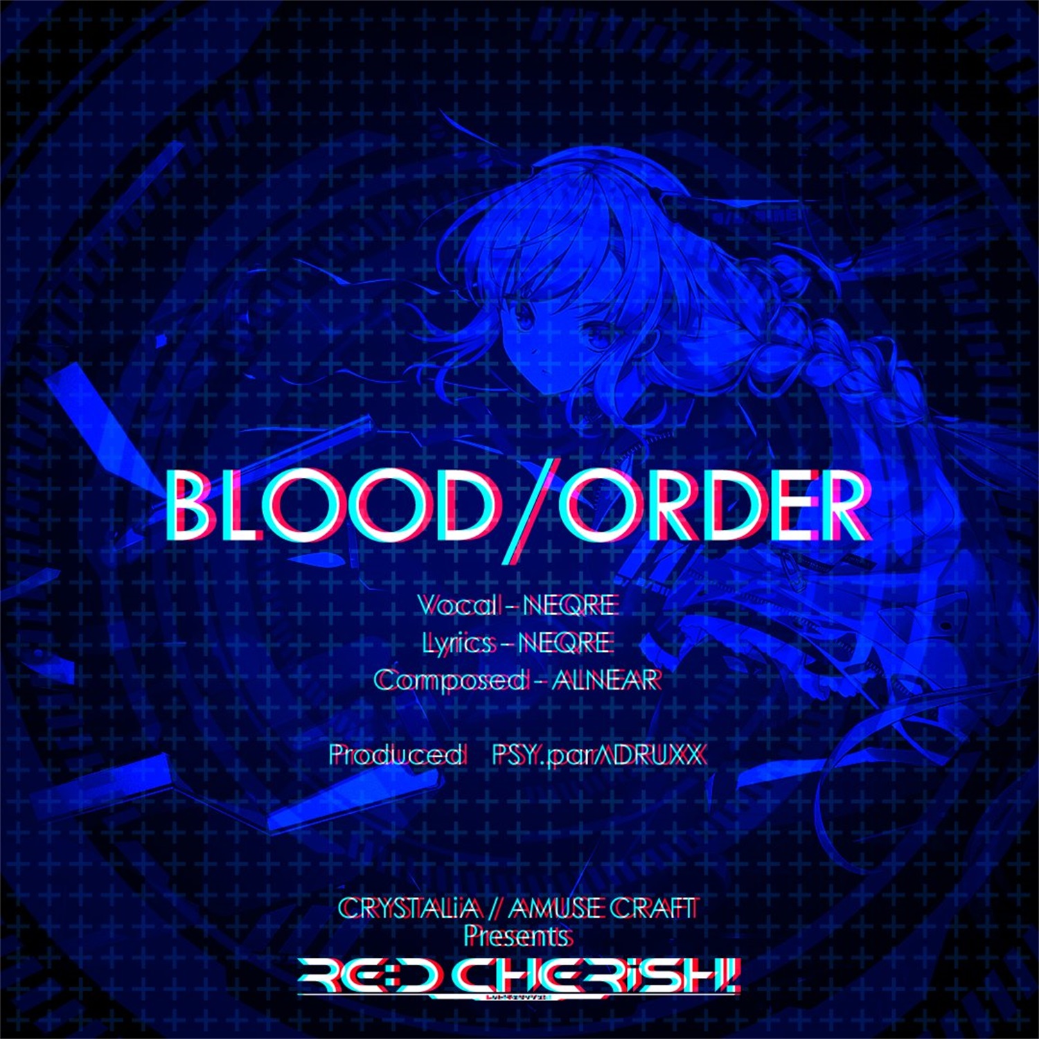 【WAV】ゲーム「RE：D Cherish!」Opening Theme「BLOOD／ORDER」／CRYSTALiA